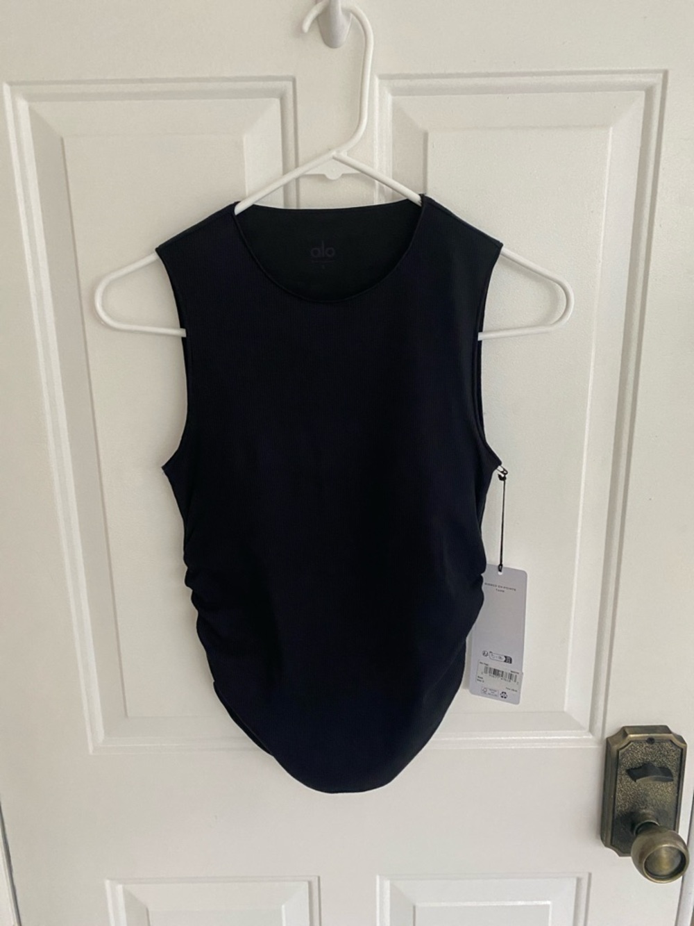 ALO Yoga Ribbed EN Pointe Tank